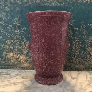 Robinson Ransbottom Speckled Victorian Vase